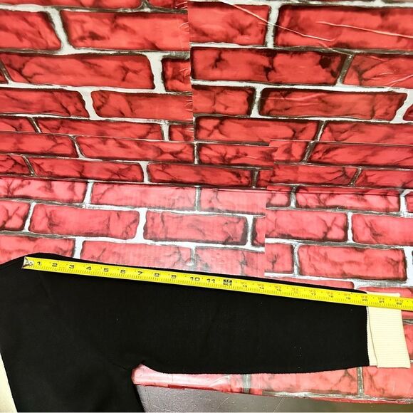 Philosophy Chic Padded shoulder Novelty Button Pocket Cardigan M - Picture 2 of 10